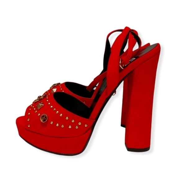 Fausto Puglisi Shoes - Fausto Puglisi Open Toe Suede Platform Sandal Size EU 40